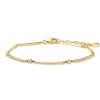 Armband Bar, 18 Karat Gelbgold, Diamanten-LEAF Online