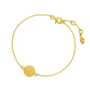 Armband Slices, 18 K Gelbgold vergoldet-LEAF New