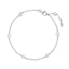 Armkettchen Basic mit Plättchen, 925 Sterlingsilber-LEAF Outlet