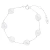 Armkette Barock Pearls, 14 Karat Weißgold-LEAF Sale