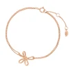 Armkette Blossom, 18 K Rosegold vergoldet-LEAF Discount