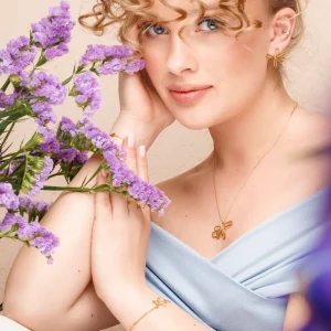 Armkette Blossom, 925 Sterlingsilber-LEAF New
