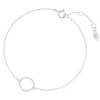Armkette Circle mit Diamanten, 18 Karat Weißgold-LEAF Discount