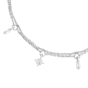 Armkette CRYSTAL, 925 Sterlingsilber-LEAF Discount