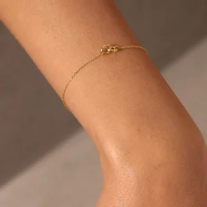 Armkette ETERNAL TOUCH, 14 Karat Rosegold-LEAF Outlet