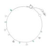 Armkette Hearts Amazonit, 925 Sterlingsilber-LEAF Discount