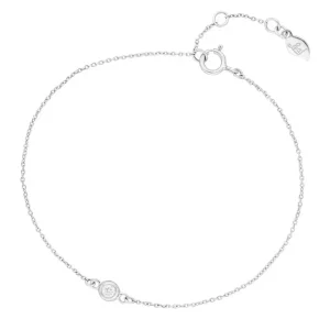 Armkette MY FIRST DIAMOND, 14 Karat Weißgold-LEAF Sale