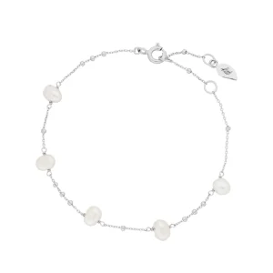 Armkette Perle, 925 Sterlingsilber-LEAF Discount