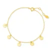Armkette Platelet, 14 Karat Gelbgold-LEAF Best
