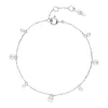 Armkette Rain Drop, 925 Sterlingsilber, Perle-LEAF Fashion