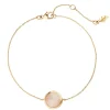 Armkette Rosenquarz, 14 Karat Rosegold-LEAF Hot