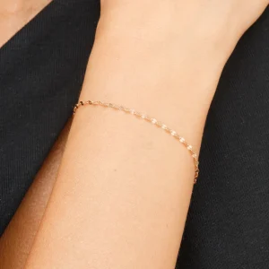 Armkette Shiny Twist, 14 Karat Gelbgold-LEAF Sale