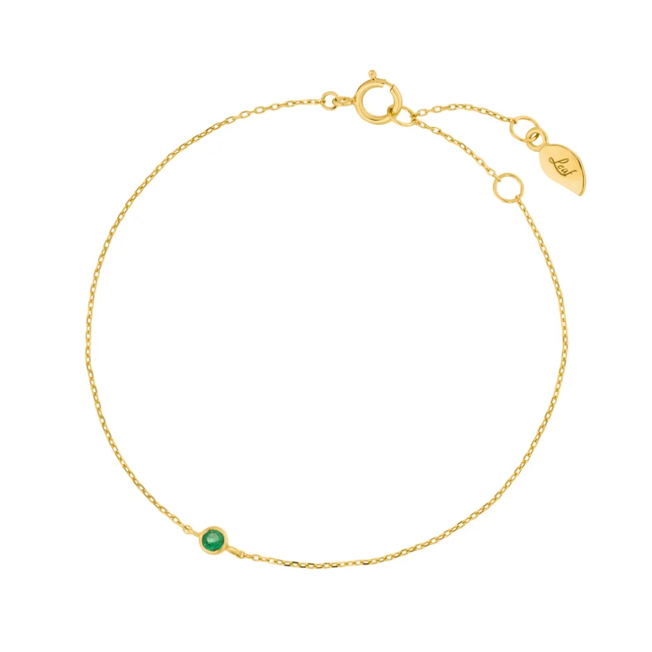 armkette_smaragd__karat_g_0.webp Armkette Smaragd, 14 Karat Gelbgold-LEAF New