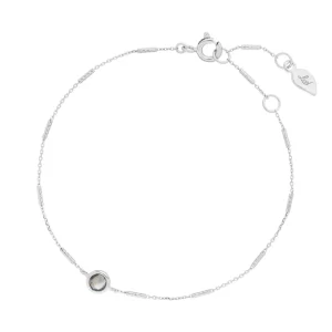 Armkette Solitär, Labradorit, 925 Sterlingsilber-LEAF Outlet