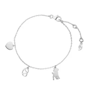 Armkette "Wiesn-Charms", 925 Sterlingsilber-LEAF Best