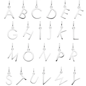 Buchstaben Creole, 925 Sterlingsilber, A-LEAF Outlet