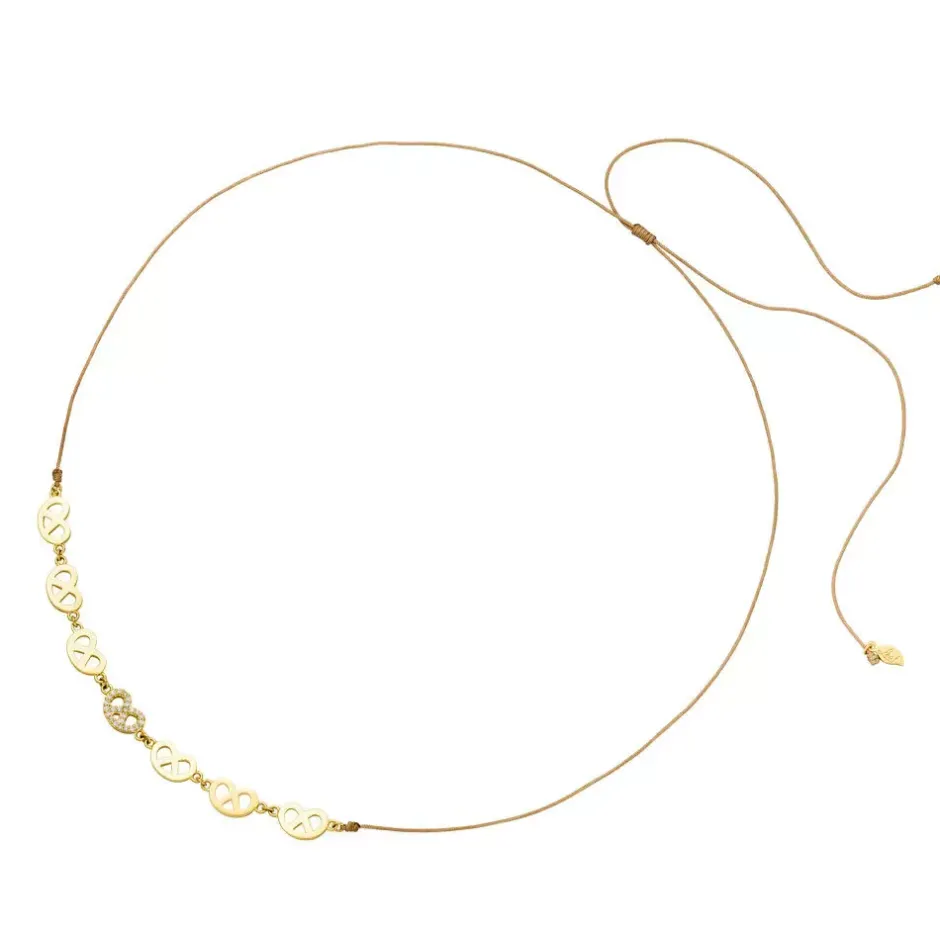 choker_brezn__karat_gelbg_0.webp Choker Brezn, 18 Karat Gelbgold vergoldet, Beige-LEAF Best