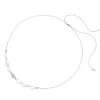 Choker Brezn, 925 Sterlingsilber, Grau-LEAF New