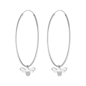 Creole Bee Happy, 925 Sterlingsilber-LEAF Hot