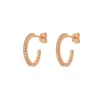 Creole Circle of Life, mini, 18 K Rosegold vergoldet-LEAF New