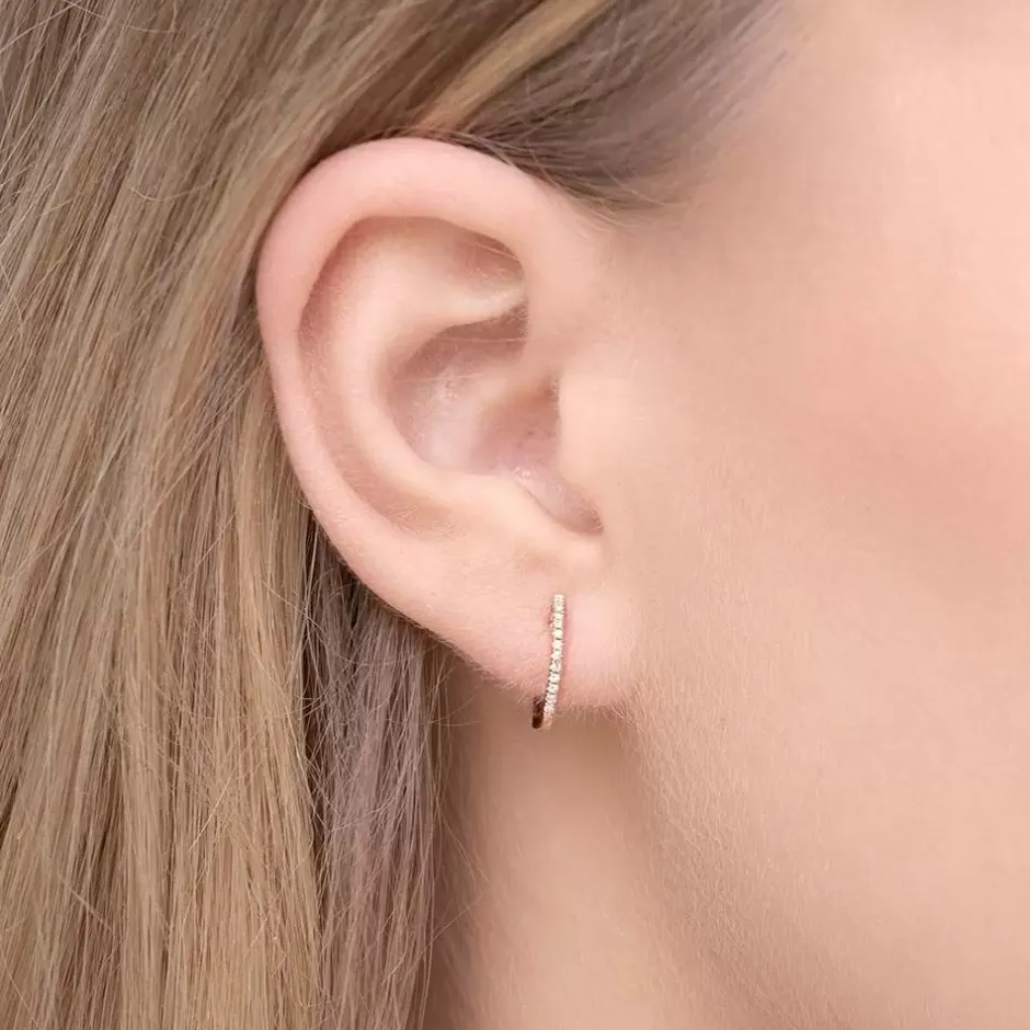 creole_circle_xs_mit_diam_1.webp Creole Circle XS mit Diamanten, 12mm, 18 Karat Rosegold-LEAF Discount