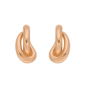 Creole Double, 18 K Rosegold vergoldet-LEAF Best