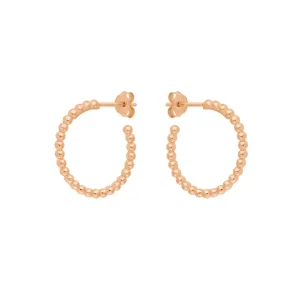 Creole Kugelring, 20mm, 18 K Rosegold vergoldet-LEAF Discount