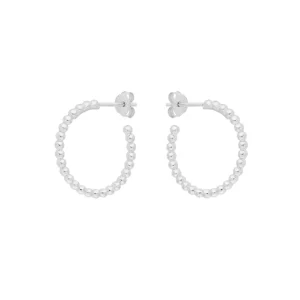 Creole Kugelring, 20mm, 925 Sterlingsilber-LEAF Outlet