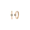 Creole One Gem, Labradorit, 18 K Rosegold vergoldet-LEAF Outlet