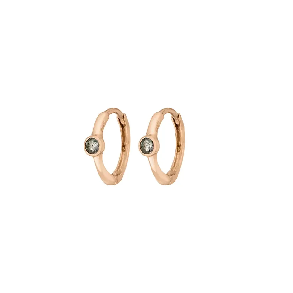 creole_one_gem_labradorit_1.webp Creole One Gem, Labradorit, 18 K Rosegold vergoldet-LEAF Outlet