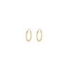 Creole Pure, klein, 18 K Gelbgold vergoldet-LEAF Online