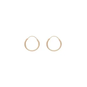 Creole Pure, klein, 18 K Rosegold vergoldet-LEAF Clearance
