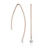 Creole Pure M Diamant 18 Karat Roségold-LEAF New
