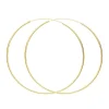 Creole Pure, 55mm, 18 K Gelbgold vergoldet-LEAF Hot