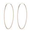 Creole Pure, 70mm, 18 K Rosegold vergoldet-LEAF New