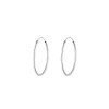 Creole Pure, 30mm, 925 Sterlingsilber-LEAF Hot