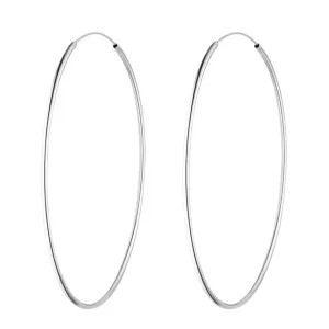 Creole Pure, 70mm, 925 Sterlingsilber-LEAF New