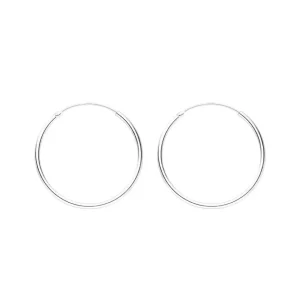 Creole Pure, 30mm, 925 Sterlingsilber-LEAF Hot