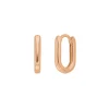 Creole Square, mini, 18 K Rosegold vergoldet-LEAF Discount