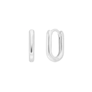 Creole Square, mini, 925 Sterlingsilber-LEAF Outlet