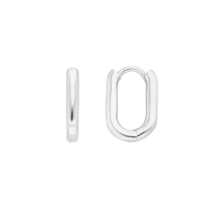 Creole Square, mini, 925 Sterlingsilber-LEAF Outlet