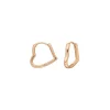 Creole TINY HEART, 18 K Rosegold vergoldet-LEAF Online