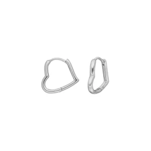 Creole TINY HEART, 925 Sterlingsilber-LEAF Outlet