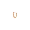 Earcuff Bubbles, 10 mm, 18 K Rosegold vergoldet-LEAF Fashion