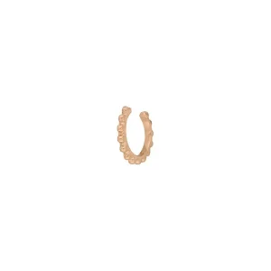 Earcuff Bubbles, 10 mm, 18 K Rosegold vergoldet-LEAF Fashion