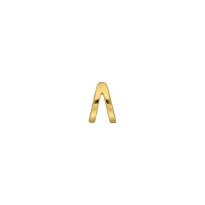 Earcuff Double Line, 10 mm, 18 K Gelbgold vergoldet-LEAF Discount