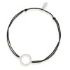 Freundschaftsarmband Circle mit Diamanten, 18 Karat Weißgold-LEAF Online