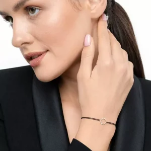 Freundschaftsarmband Circle mit Diamanten, 18 Karat Gelbgold-LEAF Best
