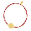 Freundschaftsarmband Disc STAR, 14 Karat Gelbgold-LEAF Discount