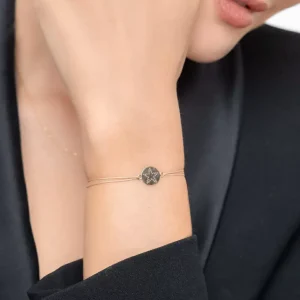 Freundschaftsarmband Disc STAR, 14 Karat Gelbgold-LEAF Discount